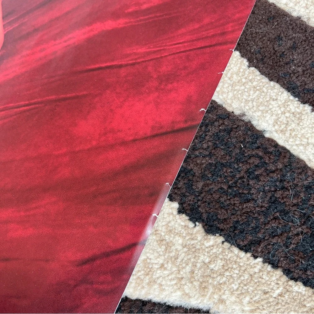 Marilyn Monroe draped in red Velvet Poster - Picture 2 of 2